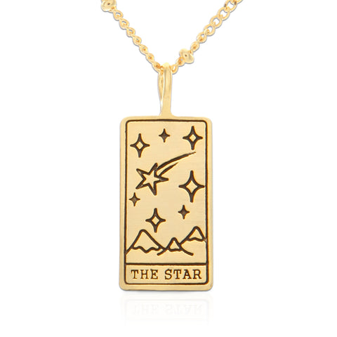 Stars and Teepee_Blue Goldstone Disc Pendant Necklace, 21.5 inches