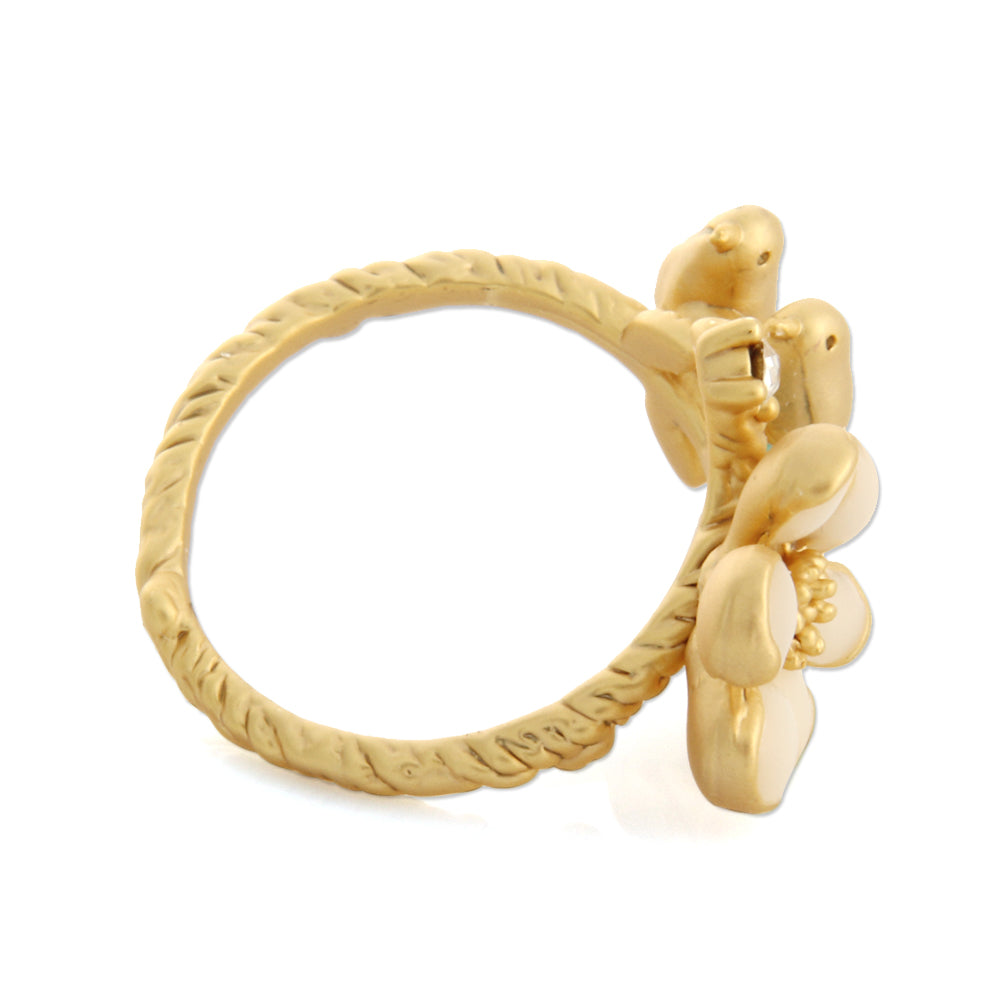 Birds and Flower Ring