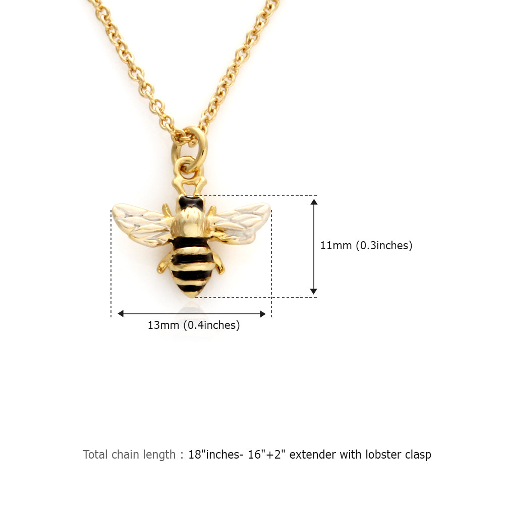 Little Honeybee necklace