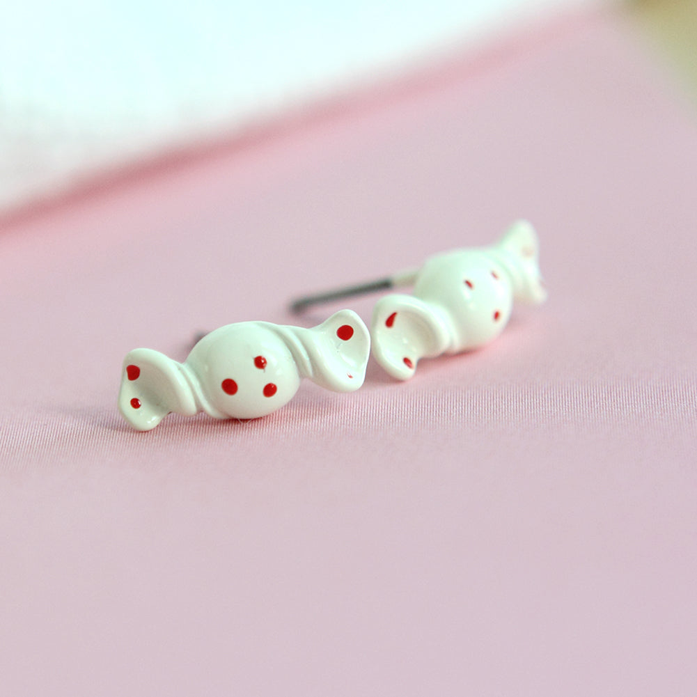 3 set of Candy Bow and Round CZ earrings for girls