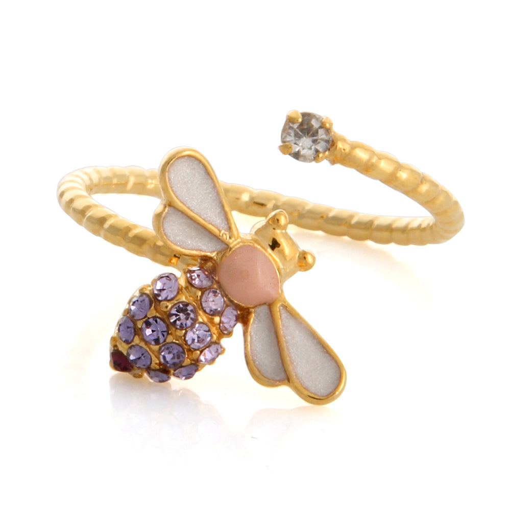 CZ Honeybee Ring