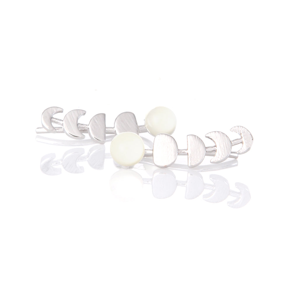 Moon Phases Ear Climber