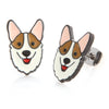 Welsh Corgi_Puppy Dog Stud Earrings