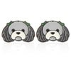 Shih Tzu_Puppy Dog Stud Earrings