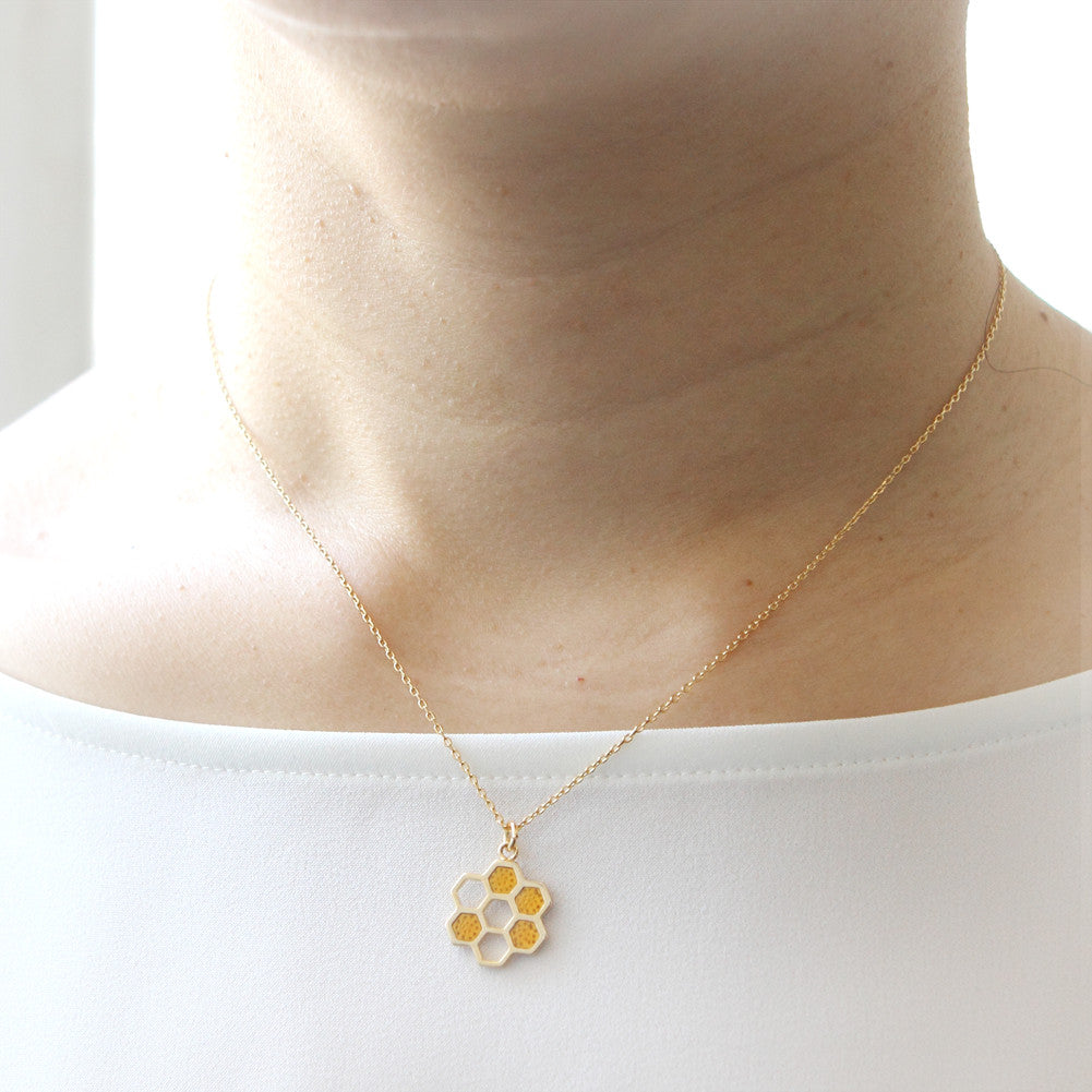 Honeycomb Necklace