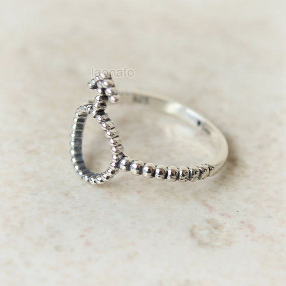 Gender Symbol Ring in sterling silver, Couples Ring