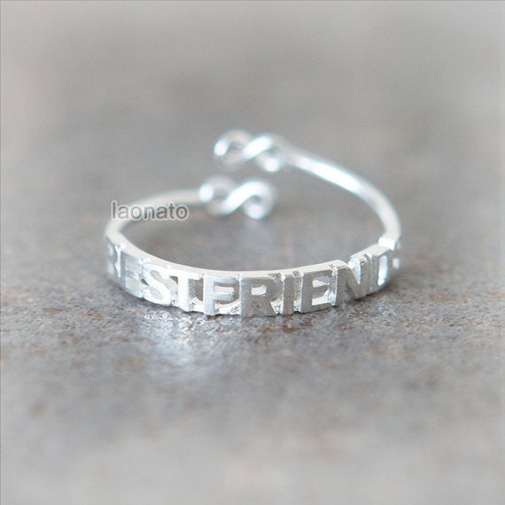 Best Friends Infinity Ring