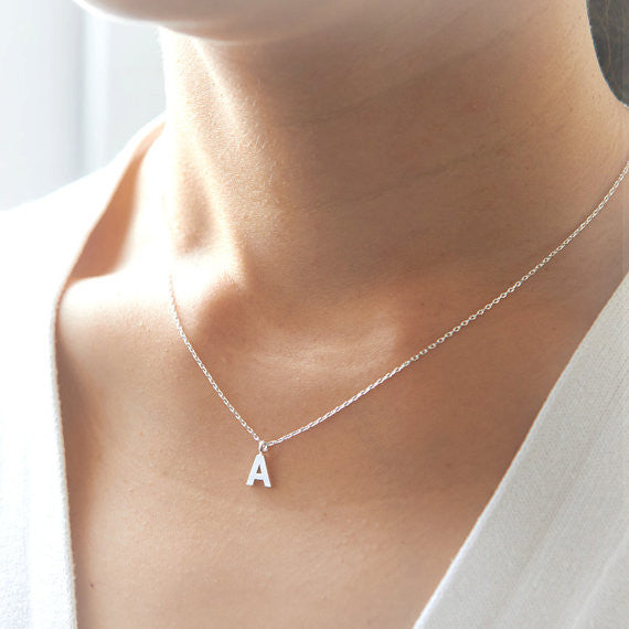 Initial Necklace A to Z