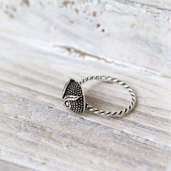 Sterling silver Owl Ring