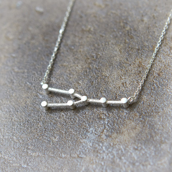 Taurus Zodiac Sign Necklace
