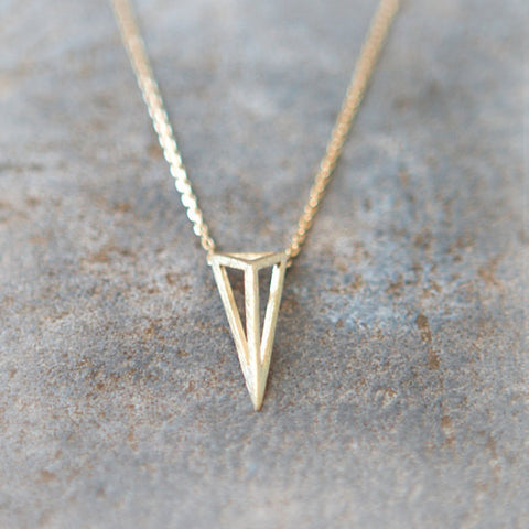 Tri Force Necklace in gold