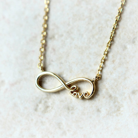 Infinity and Love Necklace