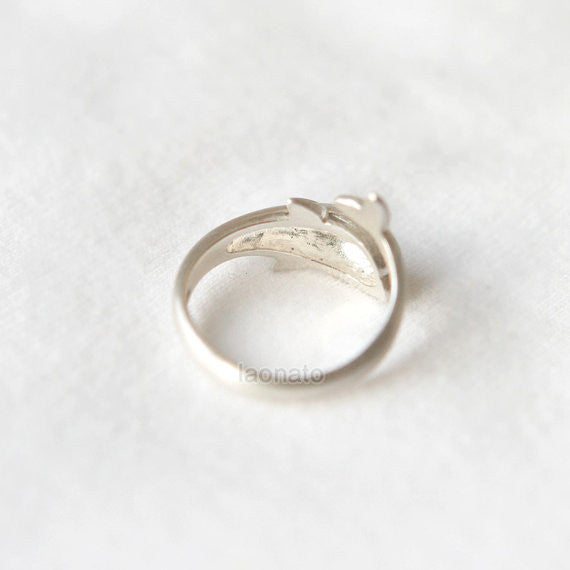 Sterling silver Dolphin Ring
