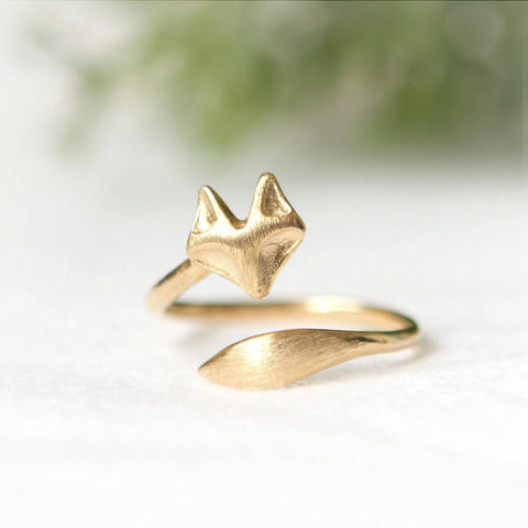 Leaves and Pearls Adjustable Ring
