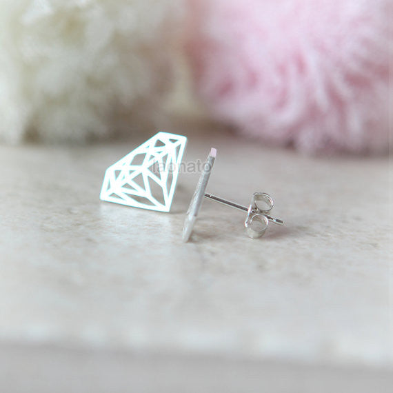 Diamond Shape Earrings