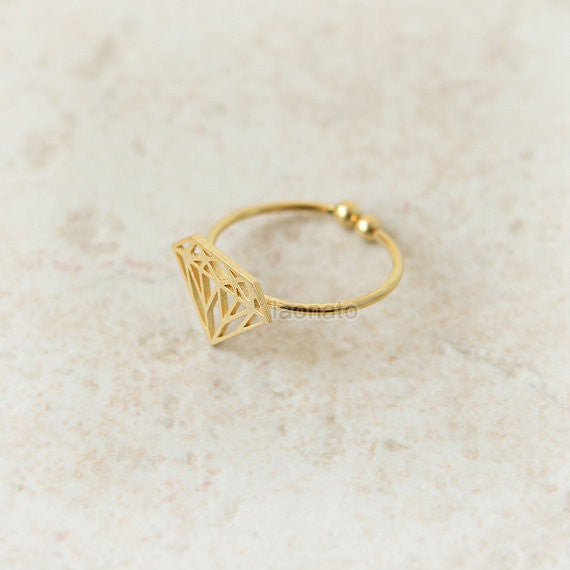 Diamond Shape Ring