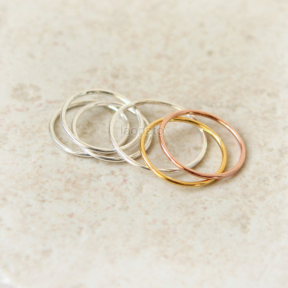 Slim Sterling silver Ring