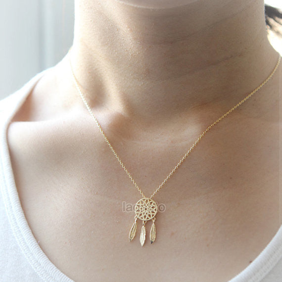 Dream Catcher Necklace