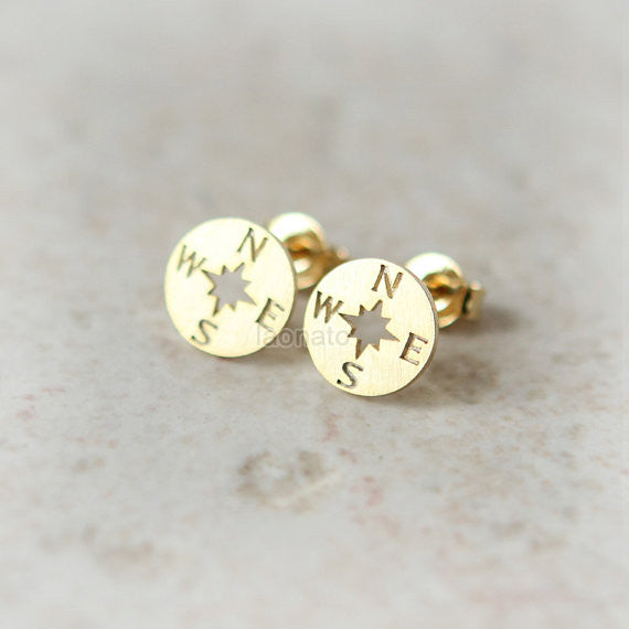Compass Earrings