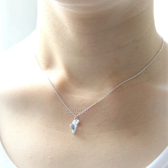 Cactus Pot necklace