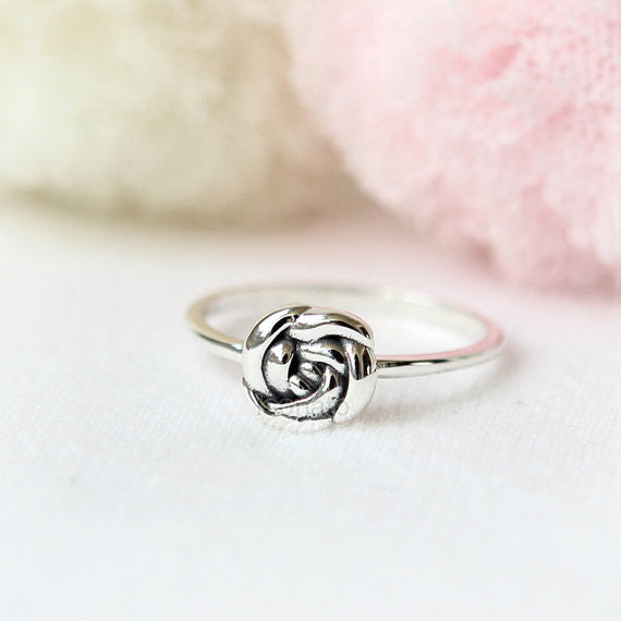 Rose Ring in 925 sterling silver