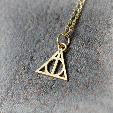 Tri Force Necklace in gold