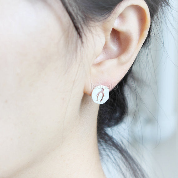 Cutout Penguin Earrings