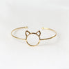 Cute Cat Bangle / Cat bracelet