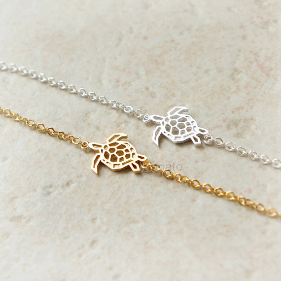 Tiny Turtle Bracelet