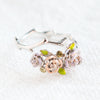 Wild Roses Flower Adjustable Ring