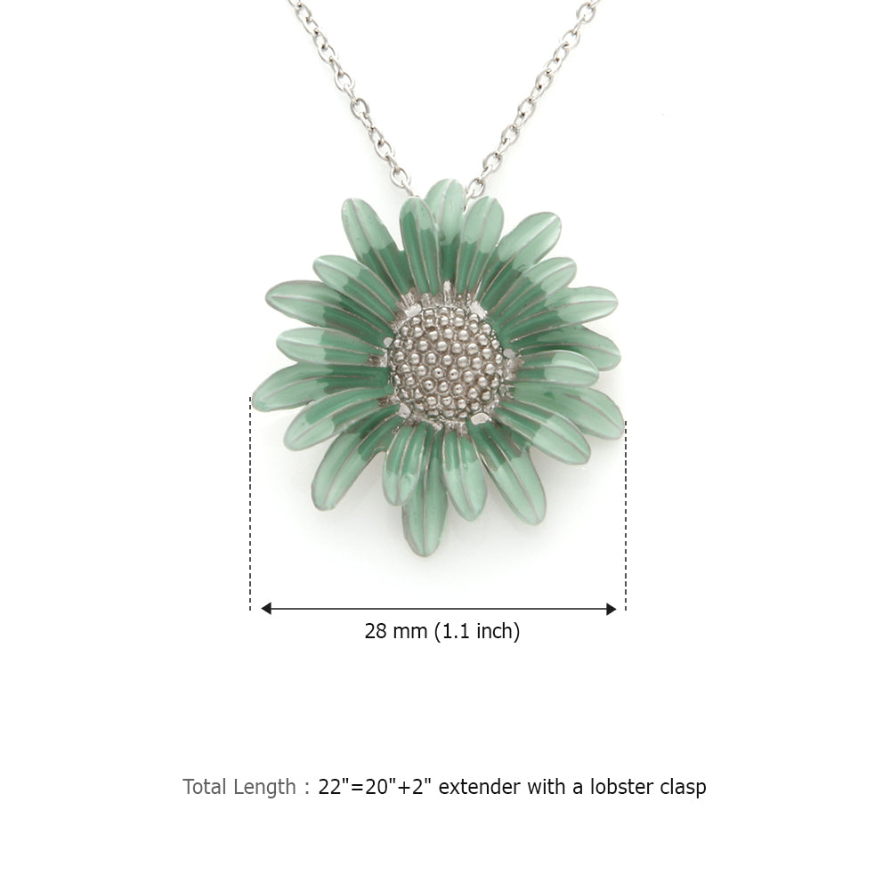 Big daisy Pendant Necklace