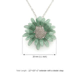 Big daisy Pendant Necklace
