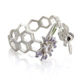Honeycomb and Flower Ring