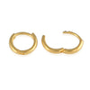 8 mm_Basic HUGGIE SMALL HOOP EARRINGS