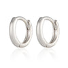 8 mm_Basic HUGGIE SMALL HOOP EARRINGS