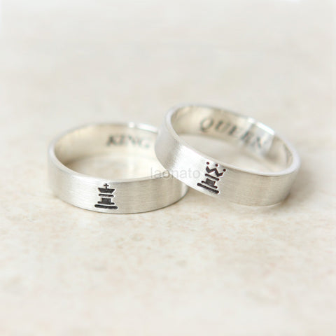 Personalized Infinity Ring in 925 sterling silver
