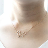 LSD Molecule Necklace