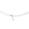 CZ Crescent Moon and Stars Layered Necklace Plated Brass