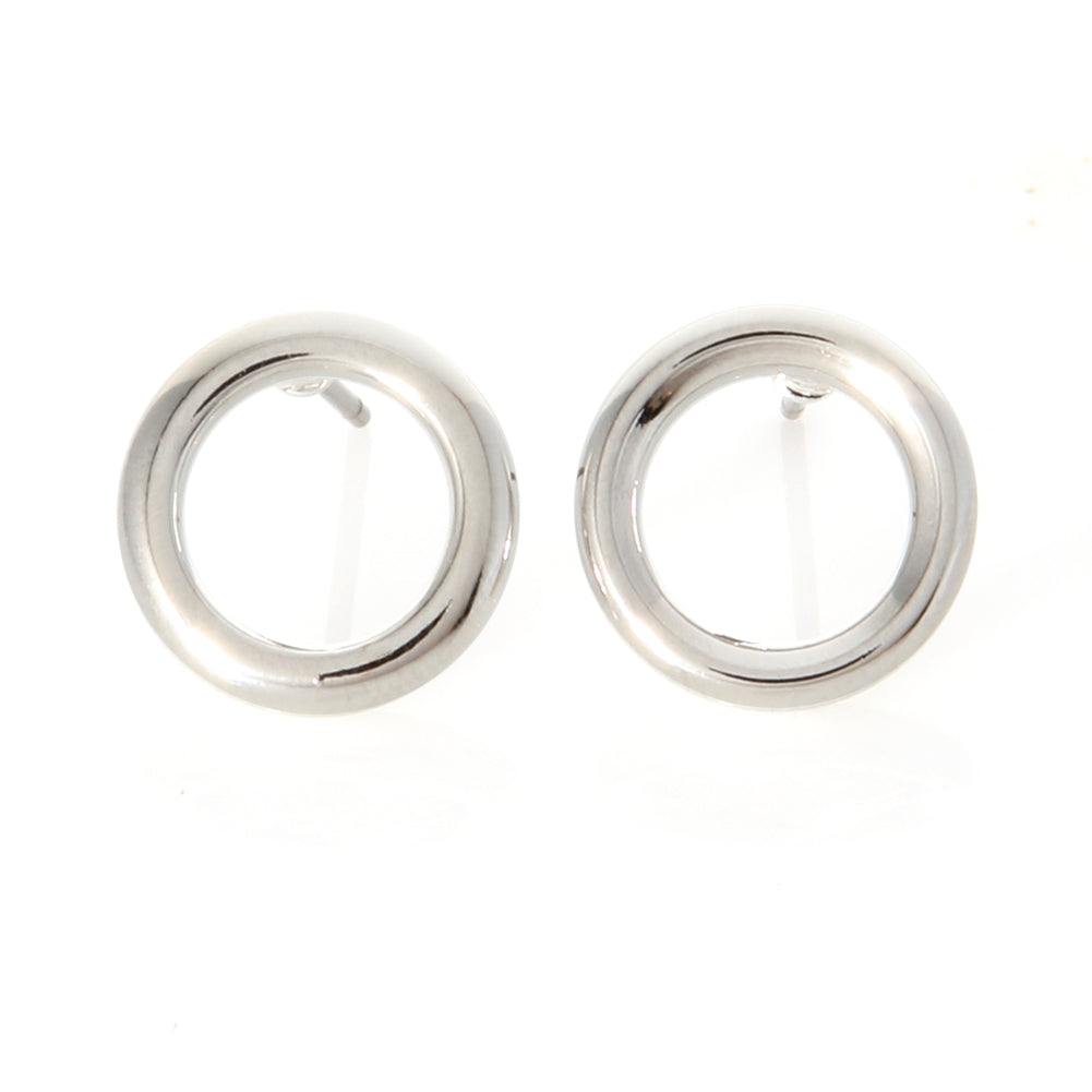 Open Circle Earrings