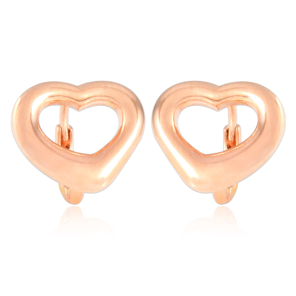 NO.02 Heart Shape Huggie Hoop Earrings