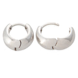 11MM_Thick Huggie Bold Cuff Earrings Small Hoop Earrings