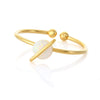 White Opal Planet Ring