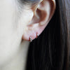 8 mm_Basic HUGGIE SMALL HOOP EARRINGS
