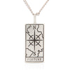 Tarot Card Necklace Fortune, 21