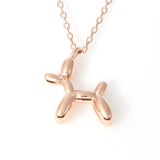 925 Sterling Silver Balloon Dog Necklace