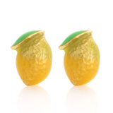 Lemon Cute Fruits Studs Earrings