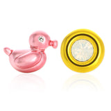 Duck and Swimming Ring Pool Floats Mix and Match Studs Earrings