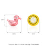 Duck and Swimming Ring Pool Floats Mix and Match Studs Earrings