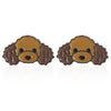 Poodle_Puppy Dog Stud Earrings