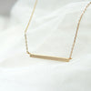 Golden Bar Necklace